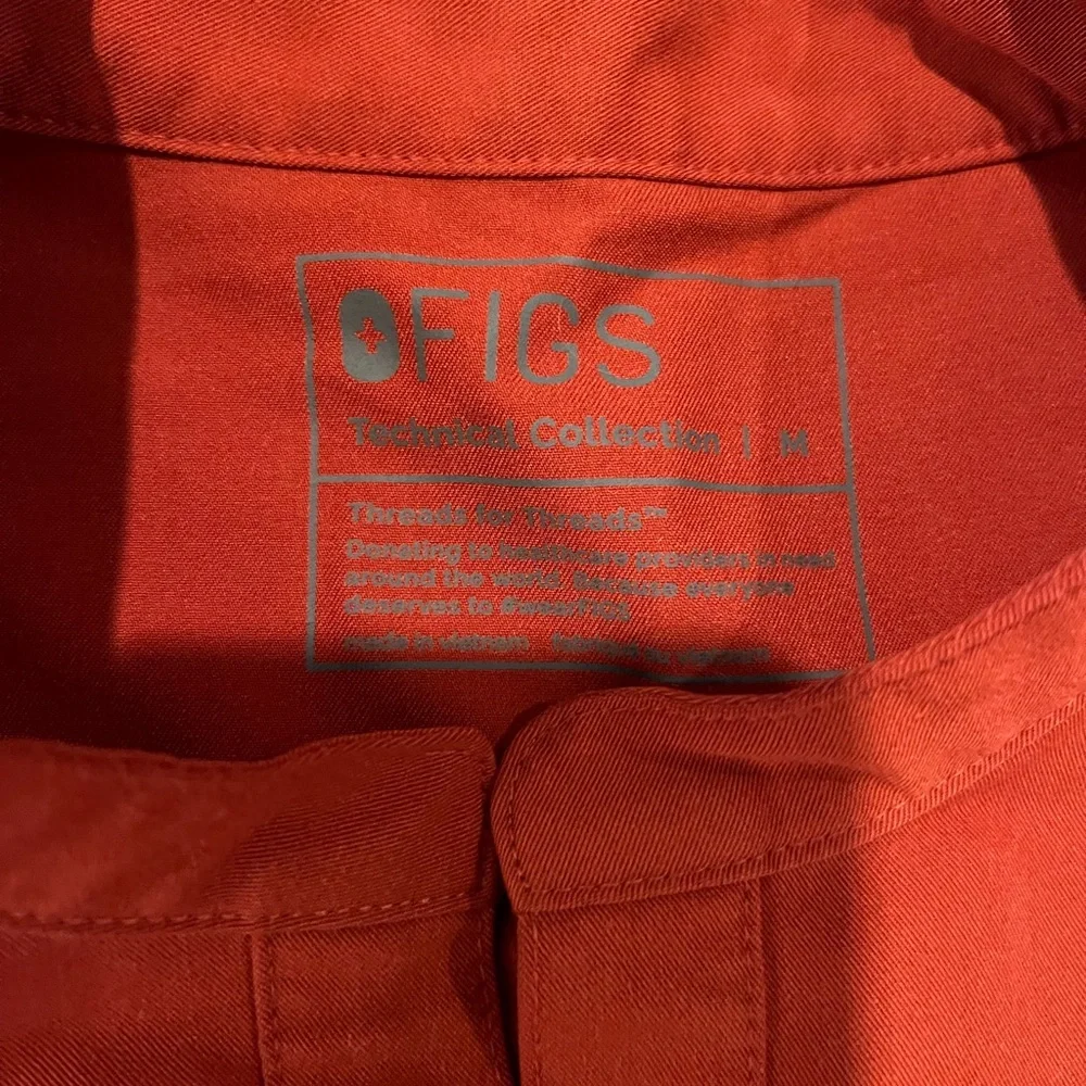 Figs Rust Scrub Set - Picture 3 of 3